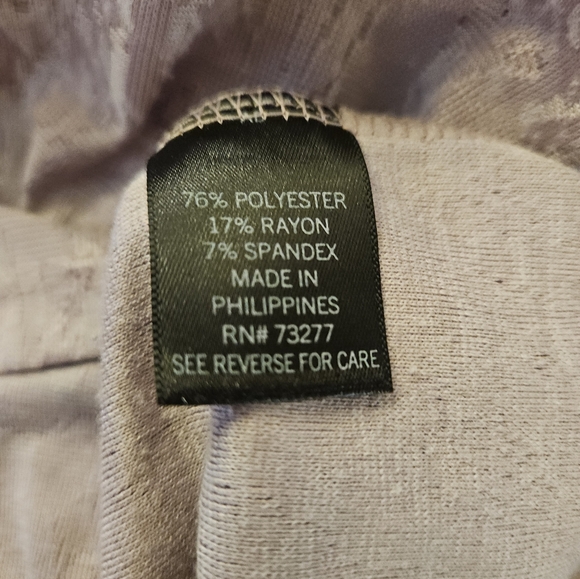 Simply Vera Wang pink long sleeve top size S - Picture 6 of 6